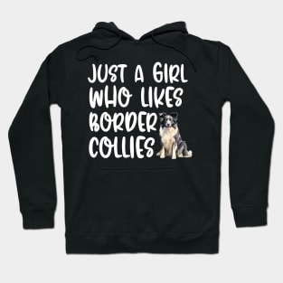 Just A Girl Who Likes Border Collies Hoodie